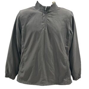 Pebble Beach Performance Black Quarter Zip Men’s Size L Golf Pullover